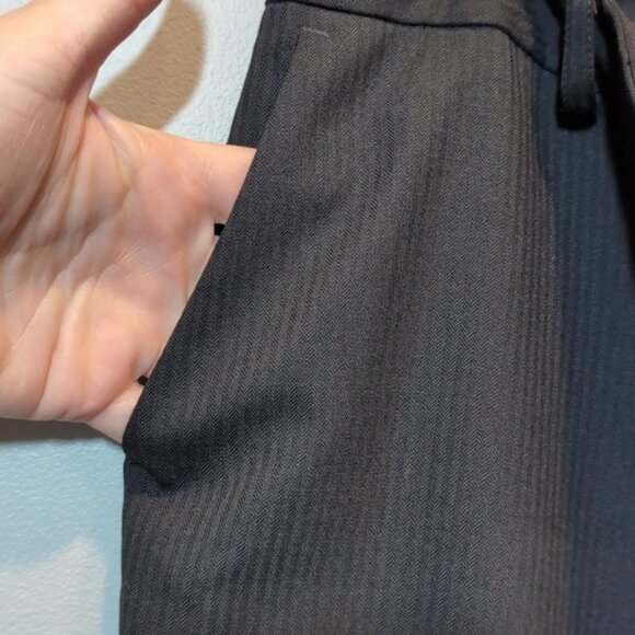 Jones New York Classic Straight Leg Trouser Pants Stretch Wool Business Suiting - Picture 7 of 12